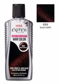 It can be called the darkest shade of red. Kiss Express Color Semi Permanent Hair Color Black Cherry K84 3 5 Oz