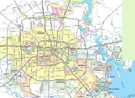 Houston is a sprawling port city in southeastern texas. Houston Area Road Map