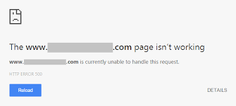 500 internal server error on joomla