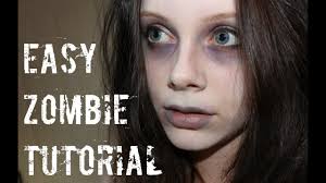 easy zombie makeup tutorial you