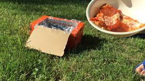 how to make a solar shoebox microwave