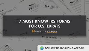 irs tax forms for expats guidelines