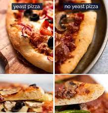 an excellent no yeast pizza dough