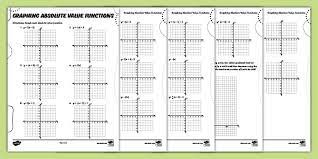 Graphing Absolute Value Functions