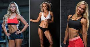 these hottest female fitness models in