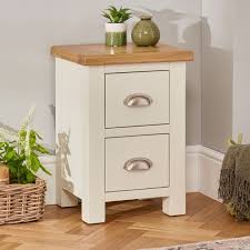 Cotswold Cream Painted Slim 2 Drawer