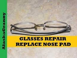 eyeglass repair parts nose pads