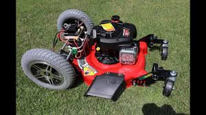 remote controlled lawnmower