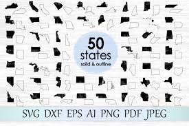 50 States Graphic By Magicartlab Creative Fabrica