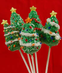 For all other cake flavors, you can use a vanilla pudding mix. Cake Pops Christmas Tree