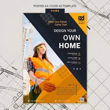 psd building your own home print template