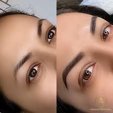 the eyebrow healing process for