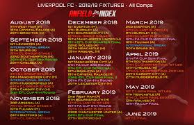 2018 19 premier league fixture reaction