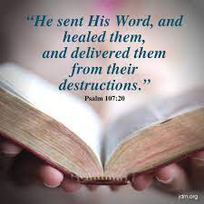Jesse Duplantis Ministries - He sent His Word, and healed them, and  delivered them from their destructions. - Psalm 107:20 #jdm #healingword  #cathyduplantis | Facebook