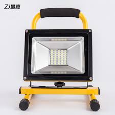 outdoor led rechargeable flood light