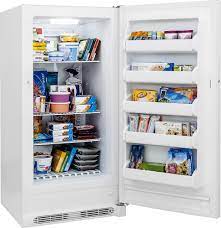 Packaging also takes up space. Frigidaire 13 8 Cu Ft Upright Freezer White Fffu14f2qw Best Buy