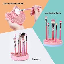 3 in 1 silicone makeup brush cleaner