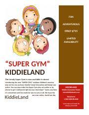 Kiddie Land Gym