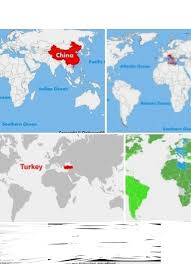 Click the map and drag to move the map around. Locate The Following In The Given World Map 1 Any One Allied Country 2 Turkey3 Italy4 China Brainly In