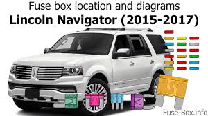 Diagram 2010 lincoln navigator fuse box diagram 2010 9 out of 10 based on 60 ratings. Fuse Box Location And Diagrams Lincoln Navigator 2015 2017 Youtube