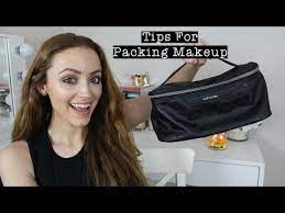 what s in my travel makeup bag you