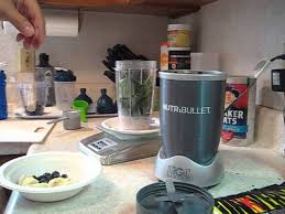 protein shake in nutribullet blender