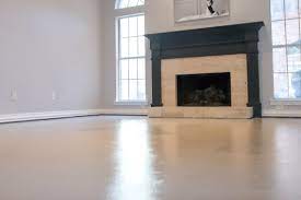 Sealing the stencil concrete floors. How To Paint Concrete Floors Home Decor And Home Improvement Diy Tutorials