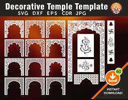 Buy Temple Template Wall Hanging Arch