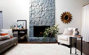 Stone Fireplace Paint Colors