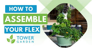 how to emble your tower garden flex