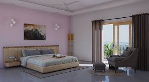 Soothing Bedroom Design With Lilac