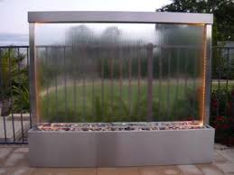 Stirling Toughened Glass Water Feature