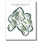 Black Swan Country Club, Massachusetts - Printed Golf Courses ...