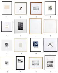 gallery frames with oversized mats
