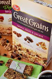 great grains chewy breakfast bars a