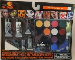 halloween deluxe makeup kit grease
