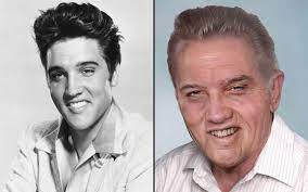 Elvis presley died 41 years ago on 16 august 1977 at the age of 42, in the he would be 82 nowcredit: How Dead Pop Stars Might Look Now If They Were Still Alive In Pictures