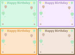 free vectors happy birthday frame set