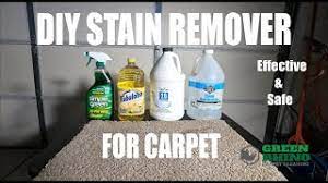 diy stain remover for carpet advice