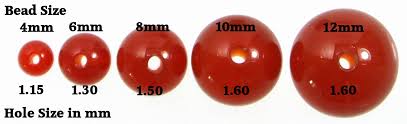 Beadshopuk Frequently Asked Questions About Bead Hole Sizes
