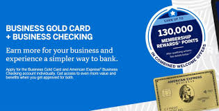 amex business gold business checking
