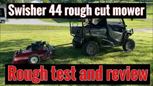 swisher 44 rough cut mower you