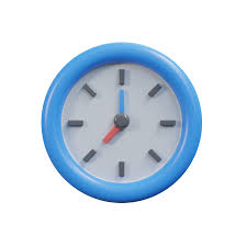Clock 3d Icon In Png Obj Or