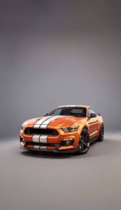ford mustang orange cool wallpapers