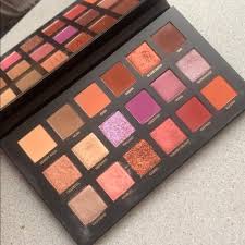 @4maria17 watched a clip from huda yesterday and she said you just have to press it back together with your finger. Huda Beauty Makeup Huda Beauty Desert Dusk Palette Poshmark