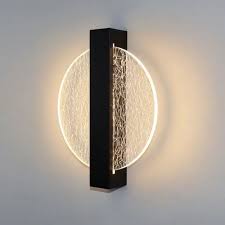 Hdc Modern Acrylic Round Led Wall Light