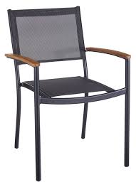 Teak Wood Outdoor Patio Stacking Chair