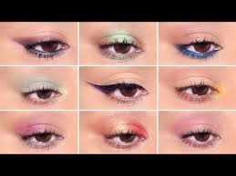 colorful eyeshadows