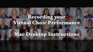 Ask everyone to find a neutral backdrop, such as a blank wall, with decent lighting for their video. Recording Your Virtual Choir Part Mac Desktop Tutorial By Julie Gaulke Youtube