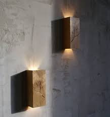 wall wooden sconce lamp industrial